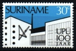 Stamps America - Suriname -  Centenario U.P.U.