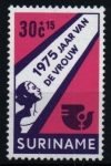 Stamps Suriname -  Año intern. de la Mujer