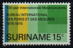 Stamps Suriname -  serie- Centenario Convención metro en París