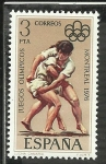 Stamps Spain -  Lucha Canaria