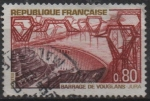 Stamps France -  Vouglans Dan,Jura