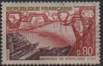 Stamps France -  Vouglans Dan,Jura