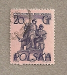 Stamps Poland -  Camaradas en armas