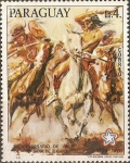 Stamps Paraguay -  Bicentenario de la Independencia de los EE UU