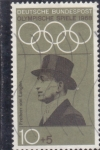 Sellos del Mundo : Europa : Alemania : OLIMPIADA MEXICO'68 Carl Friedrich Freiherr von Langen (1887-1934)