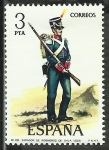 Stamps : Europe : Spain :  Zapador de Ingenieros