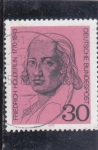  de Europa - Alemania -  Friedrich Hölderlin (1770-1843)