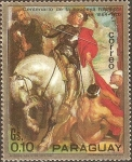 Stamps Paraguay -  Pinturas de caballeros