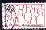 Stamps Germany -  Reinserción de personas con discapacidad
