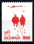 Stamps Sweden -  Centenario nacimiento dibujante e ilustrador