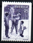 Stamps Sweden -  Navidad