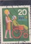 Stamps Germany -  Asistencia de cuidado