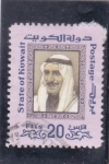Stamps Kuwait -  Emir