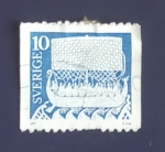 Stamps : Europe : Sweden :  Arte antiguo