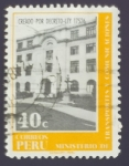 Stamps Peru -  Ministerio de transportes