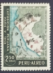 Stamps Peru -  Mapa