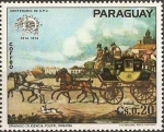 Sellos de America - Paraguay -  Centenario de la UPU