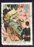 Stamps United Kingdom -  Ambulancia