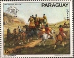 Stamps : America : Paraguay :  Centenario de la UPU
