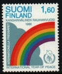 Sellos de Europa - Finlandia -  Año Intern. de la Paz
