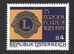 Stamps Austria -  1136 - XXV Foro Europeo del Club de Leones 