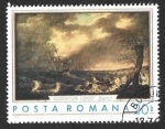 Stamps Romania -  2263 - Pintura de Barcos