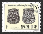 Stamps Hungary -  2844 - Descubrimientos Arqueológicos Post-Romanos