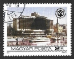 Sellos de Europa - Hungra -  2864 - Hoteles en Budapest