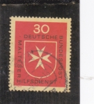 Stamps Germany -  Cruz de Malta