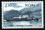  de Europa - Noruega -  serie- Servicio marítimo de los lagos
