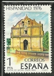Stamps Europe - Spain -  Iglesia de Ricoya - Costa Rica