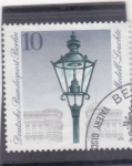 Stamps Germany -  Lámpara de gas Distrito de Kreuzberg