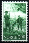 Stamps Norway -  serie- Pesca deportiva