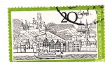 Stamps Germany -  Vista de Cochem