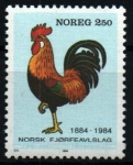 Stamps Norway -  Cent. Unión Nacional Api y Avicultóres