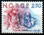 Stamps Norway -  150 aniv. periódicos semanales noruegos