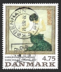 Stamps Denmark -  951 - Pintura Danesa