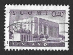 Stamps Finland -  337 - Parlamento Finlandés
