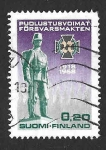Stamps Finland -  471 - L Aniversario de la Defensa Nacional Finlandesa