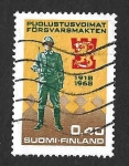 Sellos de Europa - Finlandia -  473 - L Aniversario de la Defensa Nacional Finlandesa