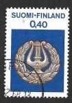 Stamps Finland -  480 - Trabajo de los Sindicatos de Estudiantes en la Vida Social Finlandesa