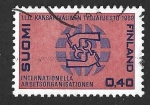 Stamps Finland -  484 - L Aniversario de la OIT