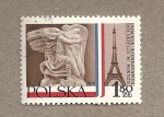 Stamps Poland -  Monumento a los combatientes polacos