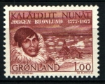 Stamps Greenland -  Centenario nacimiento- Explorador nativo