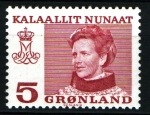 Stamps Greenland -  Margarita II