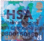 Stamps United Kingdom -  carnaval