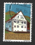 Stamps : Europe : Liechtenstein :  638 - Casa de Campo de Triesen