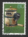 Stamps : Europe : Liechtenstein :  689 - Viejas Herramientas Agrícolas Alpinas