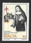 Stamps Malta -  772 - María Adeodata Pisani