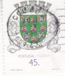 Stamps Portugal -  ESCUDO  DE FUNCHAL